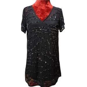 WHBM Embellished Tunic  Medium
